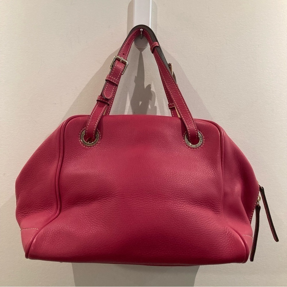 DOONEY & BOURKE Authentic Vintage Leather Portofino Zip Zip Hand Shoulder Bag - Picture 9 of 16